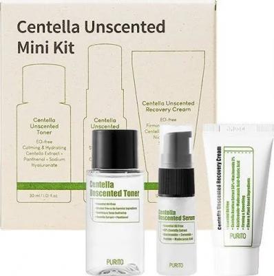Мини-набор успокаивающих средств Centella Unscented Line Travel Kit – фото 2