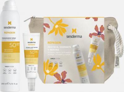 Набор для ухода за кожей лица и тела SPF 50+ Repaskin 2 шт