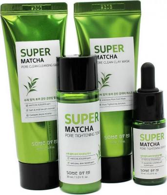 Набор миниатюр для лица для сужения пор Super Matcha Pore Care Starter Kit – фото 5