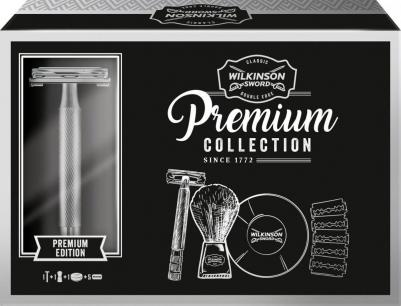 Набор для бритья мужской Premium Classic Классический, 8 предметов