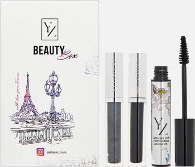 Набор средств для макияжа Набор две подводки для глаз и тушь для ресниц