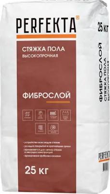 Ровнитель (стяжка пола) Фиброслой высокопрочный 25 кг