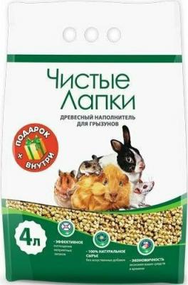 Наполнитель для грызунов 4л