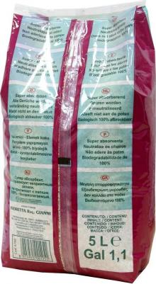 Наполнитель Maislitter Profumato Wild Berries кукурузный впитывающий с ароматом диких ягод для грызунов 5л – фото 2