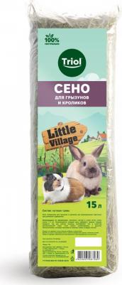 Сено для грызунов и кроликов, 15 л – фото 6
