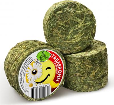 Таблеронн для животных сено луговое с ромашкой, 200 г – фото 4