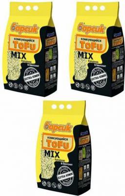 Наполнитель для кошачьего туалета "тофу" микс Кукуруза и Бентонит – фото 3