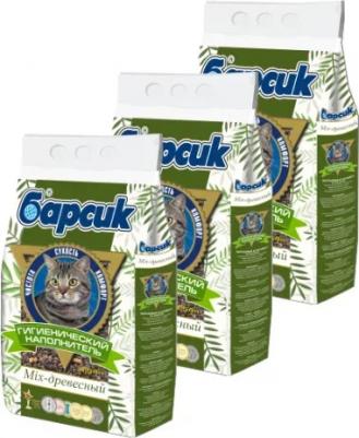 Впитывающий наполнитель для кошек Мix древесный, 4.54 л – фото 2