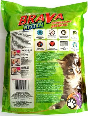 Наполнитель для кошачьего туалета, силикагелевый для котят, 10 л – фото 1