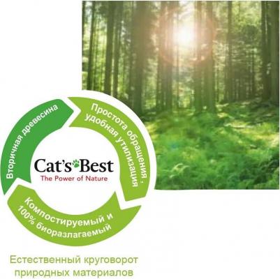 Наполнитель для кошачьего туалета Original древесный комкующийся 5л – фото 6