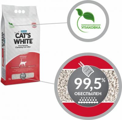 Natural комкующийся наполнитель натуральный без ароматизатора для кошачьего туалета – фото 2
