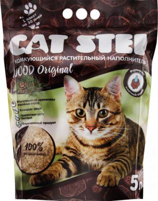 Наполнитель для кошачьего туалета Wood Original 5л – фото 4