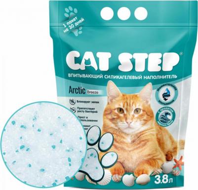 Наполнитель для кошачьих туалетов Arctic Breeze, силикагелевый, 3,8 л – фото 2