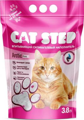 Наполнитель впитывающий силикагелевый Crystal Pink