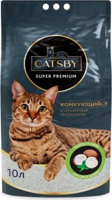 Наполнитель для кошачьего туалета Coconut&mint комкующийся минеральный 10л