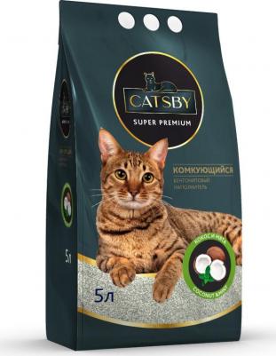 Наполнитель для кошачьего туалета Coconut&mint комкующийся минеральный 5л – фото 2