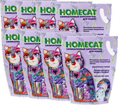 Наполнитель для кошачьего туалета Лаванда 3.8л (упаковка 2 шт.) – фото 1