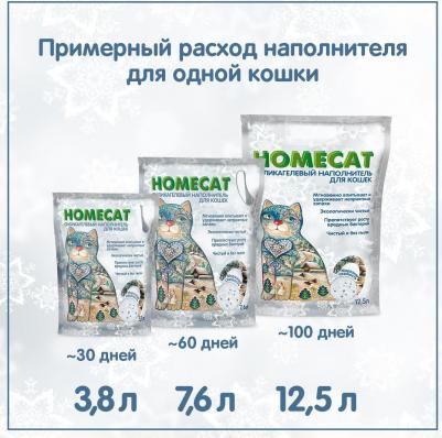 Наполнитель для кошачьего туалета Мороз 7.6л – фото 4