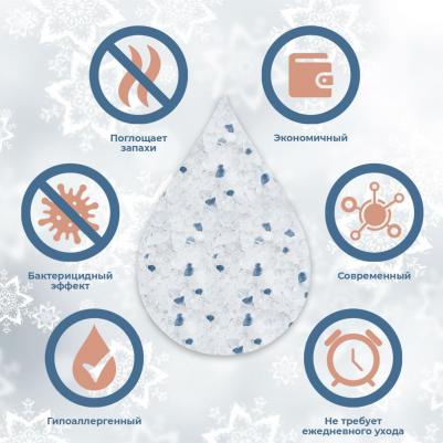 Наполнитель для кошачьего туалета Мороз 7.6л – фото 8