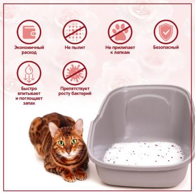 Наполнитель для кошачьего туалета Роза 3.8л – фото 1