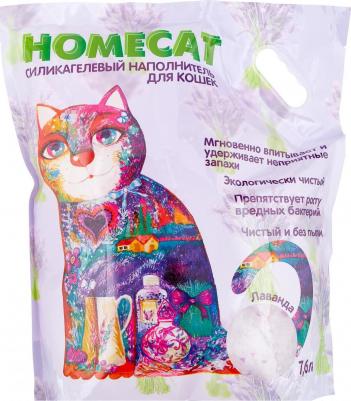 Наполнитель для кошачьего туалета силикагелевый с ароматом лаванды 7,6л – фото 3