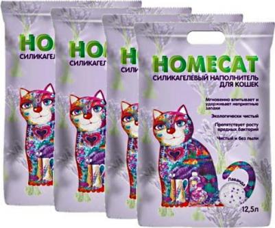 Наполнитель Лаванда силикагелевый впитывающий с ароматом лаванды для кошек 12,5л – фото 10