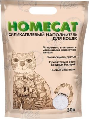 Наполнитель Стандарт силикагелевый впитывающий для кошек 30л – фото 1