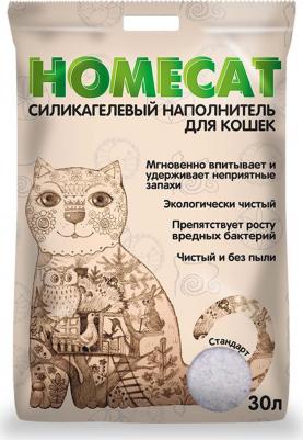 Наполнитель Стандарт силикагелевый впитывающий для кошек 30л – фото 5