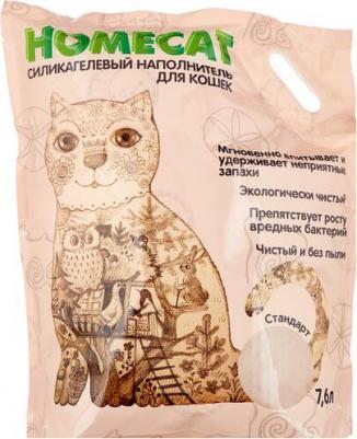 Наполнитель Стандарт силикагелевый впитывающий для кошек 30л – фото 7