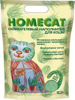 Впитывающий наполнитель для кошек силикагелевый, алоэ вера, 5.07 кг, 12.5 л – фото 1