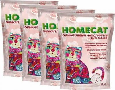 Впитывающий наполнитель для кошек силикагелевый, роза, 5.07 кг, 12.5 л – фото 3