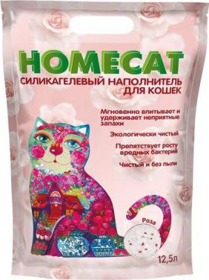 Впитывающий наполнитель для кошек силикагелевый, роза, 5.07 кг, 12.5 л – фото 4
