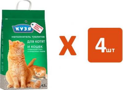 Наполнитель для КОТЯТ 4,5л