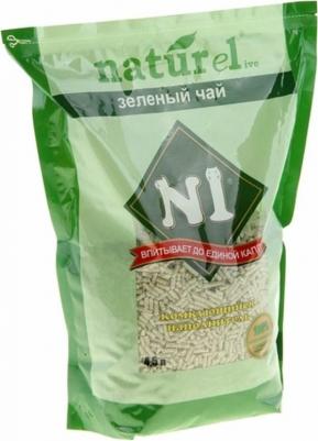 #(У)92401 Наполнитель NATUReL "Зеленый чай" - комкующийся 4,5л – фото 10