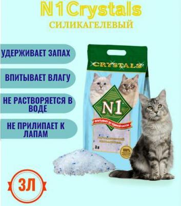 Впитывающий наполнитель Crystals силикагелевый, 3 л – фото 8