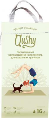 наполнитель "Ромашка" растительный комкующийся (6 кг., 16 л.) – фото 2