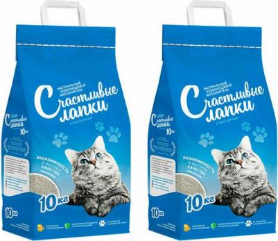 Наполнитель для кошачьего туалета комкующийся 10кг