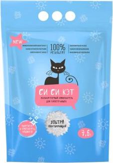 Наполнитель CC-CAT впитывающий для кошек силикагелевый 3,8л – фото 9