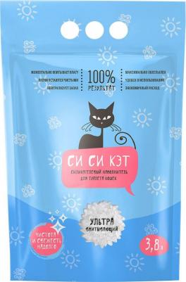 Наполнитель CC-CAT впитывающий для кошек силикагелевый 3,8л