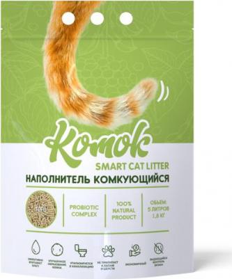 Наполнитель Тофу с пробиотиками для кошачьего туалета комок, тофу 5 л – фото 2