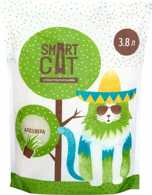 Впитывающий наполнитель для кошек силикагелевый, Алоэ, 3.32 кг, 7.6 л – фото 13