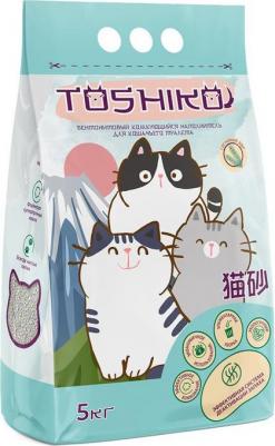 Наполнитель Бентонитовый для кошачьего туалета комкующийся сосновый бор 5кг – фото 2