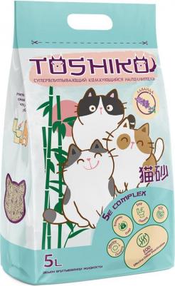 Наполнитель для кошачьего туалета комкующийся древесный Лаванда, 1,9 кг 5 л – фото 2