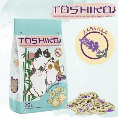 Наполнитель для кошачьего туалета комкующийся древесный Лаванда, 1,9 кг 5 л – фото 3