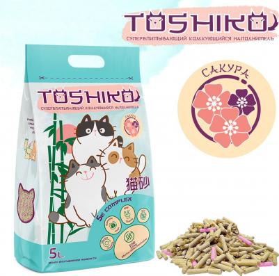 Наполнитель Сакура комкующийся древесный сакура 7,6кг 20 л – фото 3