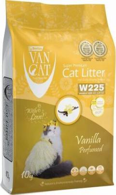 комкующийся наполнитель без пыли с ароматом ванили, пакет (10 кг) – фото 1