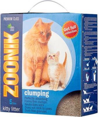 ЛЮКС 5 л комкующийся наполнитель для кошачьих туалетов в коробке – фото 7