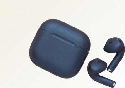 AirPods 4 (2024) с беспроводным зарядным футляром, Blue – фото 2