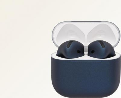 AirPods 4 (2024) с беспроводным зарядным футляром, Blue – фото 6