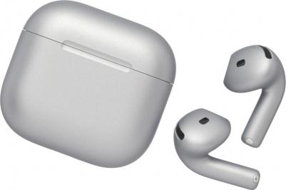 AirPods 4 (2024) с беспроводным зарядным футляром, Silver – фото 2